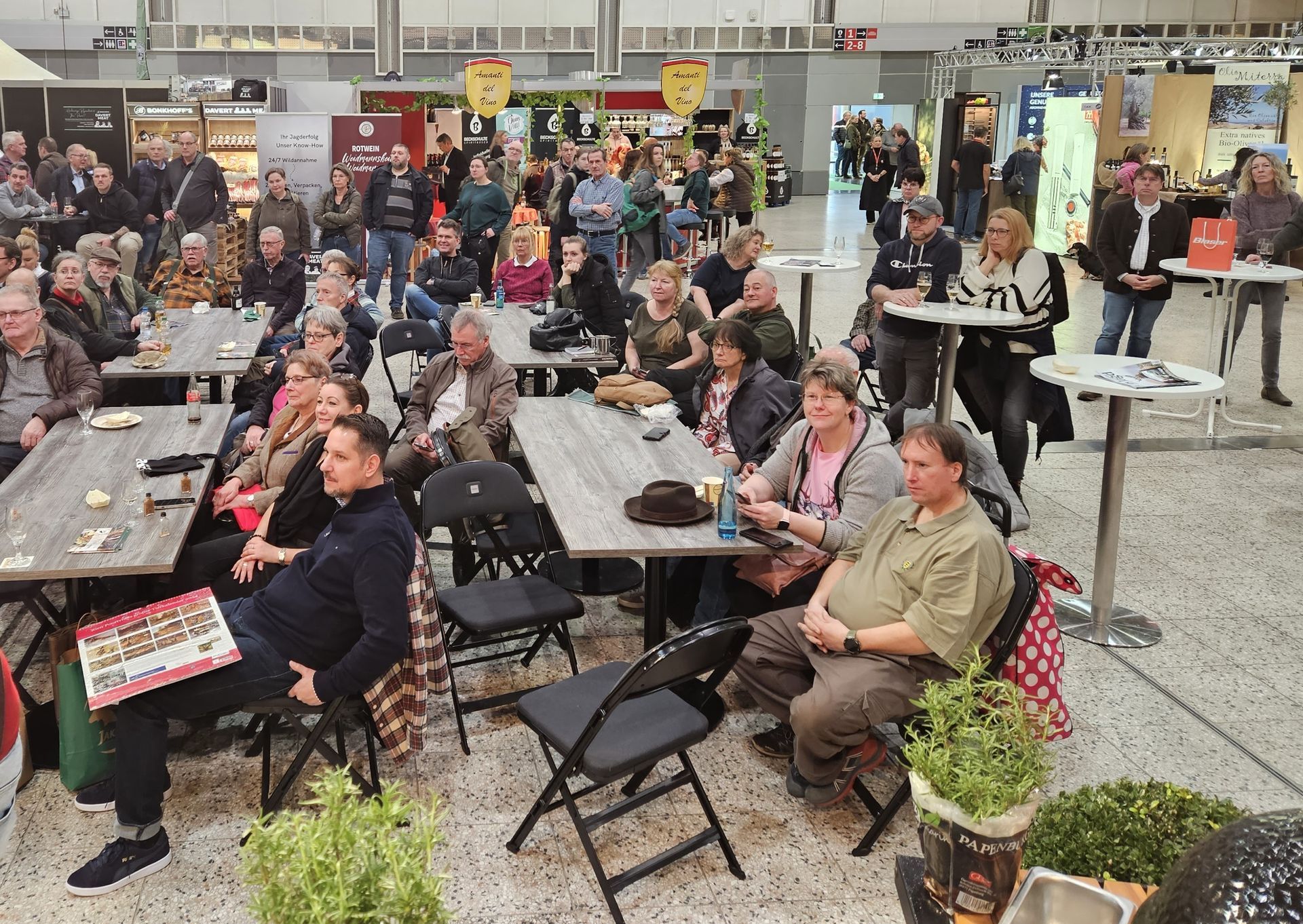 Bühnen Impressionen - Wild Food Festival - Jagd & Hund - Dortmund 30.01. - 04.02.24