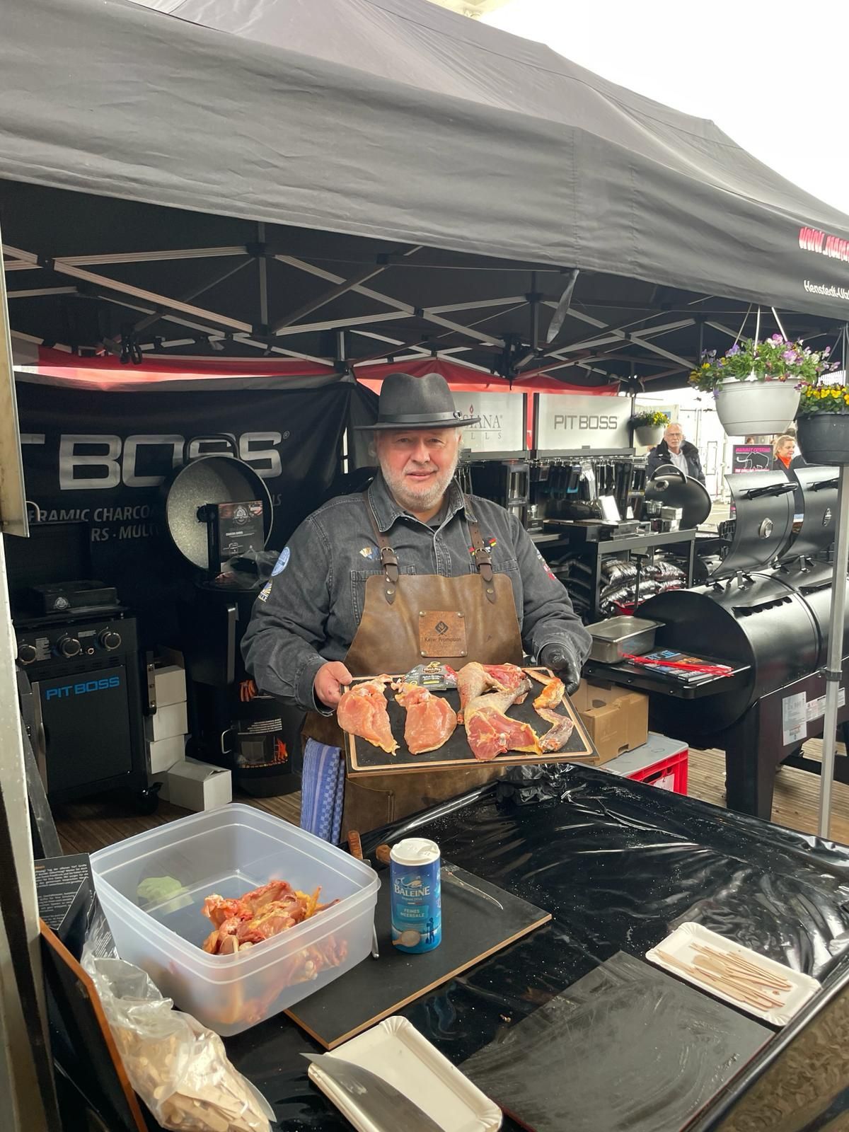 Internorga Hamburg - Zerlegen und Grillen bei Mammut Catering - Meat In - Hamburg 09.03.24