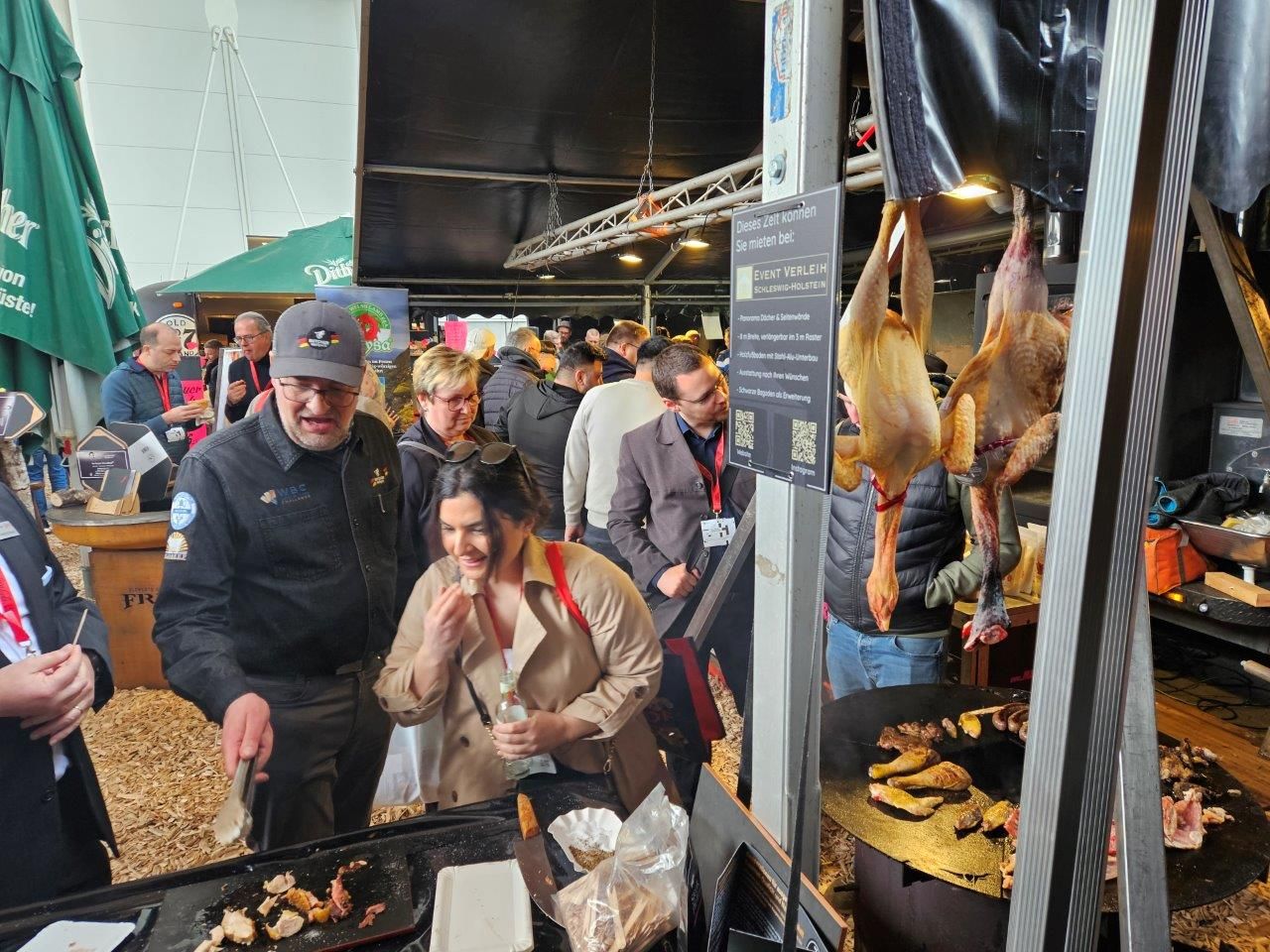 Internorga Hamburg - Zerlegen und Grillen bei Mammut Catering - Meat In - Hamburg 09.03.24