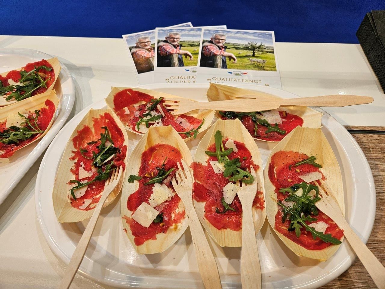 Edeka Südwestfleisch - Frühjahrs Innovationsmesse - Charoluxe Carpaccio - Rheinstetten 19.-20.03.24