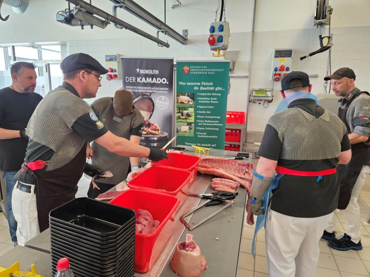 Trainingswochenende Butcher Wolfpack - Metzgerhandwerk Bayern - Fleischakademie Augsburg - 13. - 14.04.24