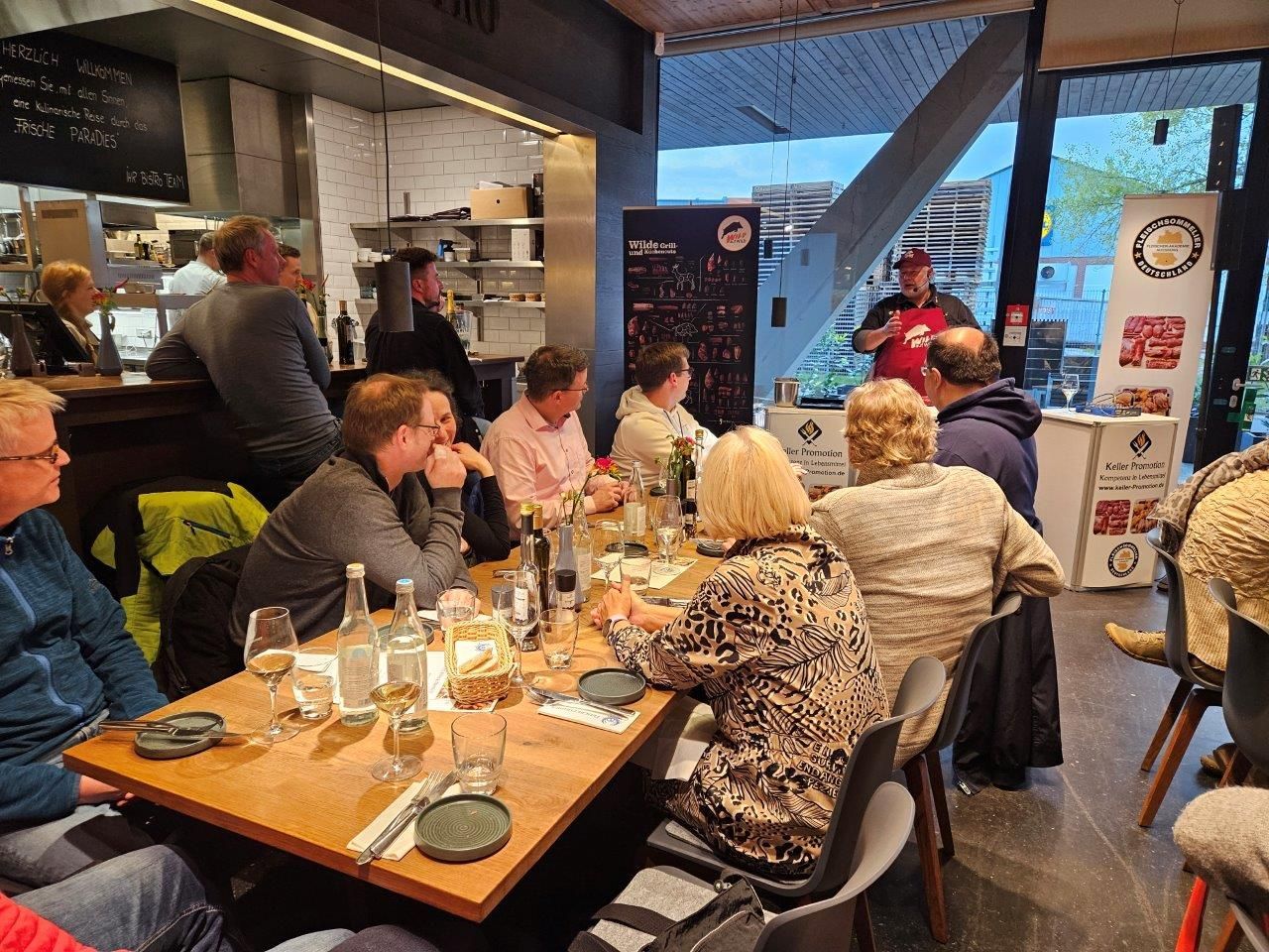 Wildes Grillen im April 