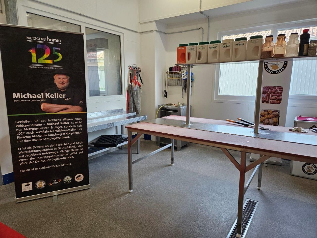 125 Jahre Metzgerei Hamm - Tag der offenen Tür mit Wild auf Wild - Griesheim 01.05.24