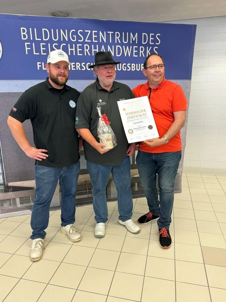 Eigene Weiterbildung - Fleischsommelier Kultur - Yipieyeah Bestanden - Augsburg 13. - 17.05.24