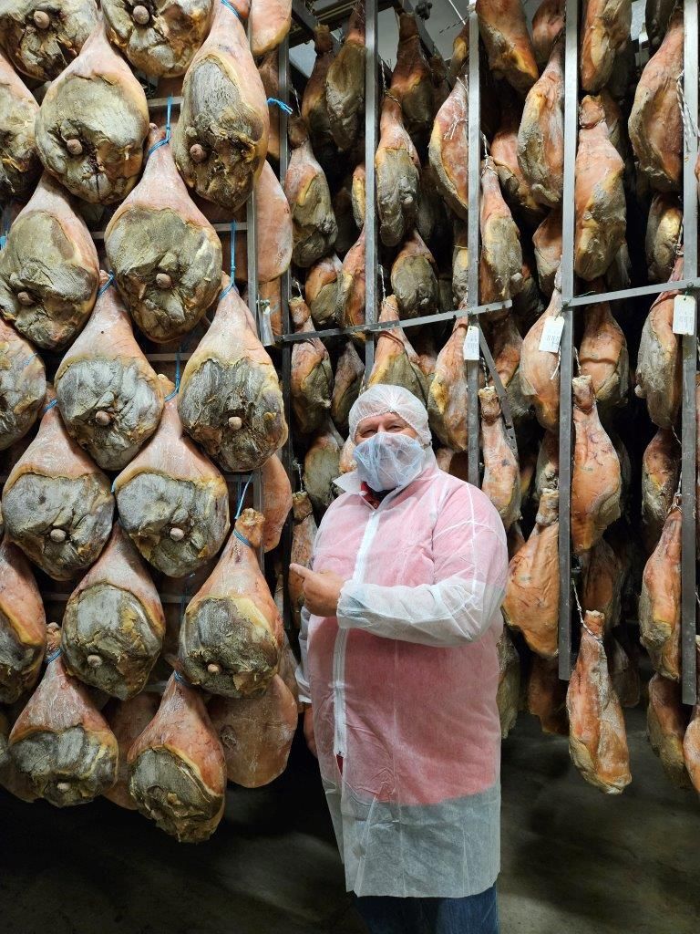 Jambon-de-Bayonne - Besuch der Produktion mit Fach Pressekollegen - Arzacq-Arraziguet 22.05.24