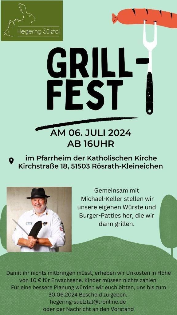 Sommerfest des Hegering Sülztals - Bratwurst und Burgerpatties Produktion - Kath. Pfarrheim Kleineichen - 06.07.24