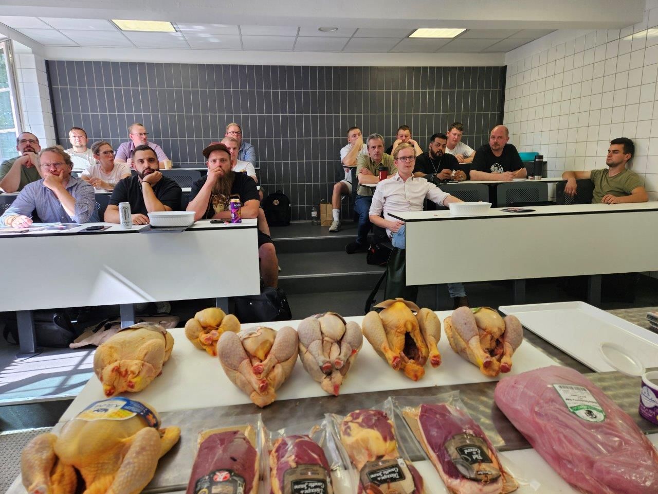 Label Rouge Geflügel vom feinsten - Fleischermeisterkurs der BS03 - Hamburg 05.09.24