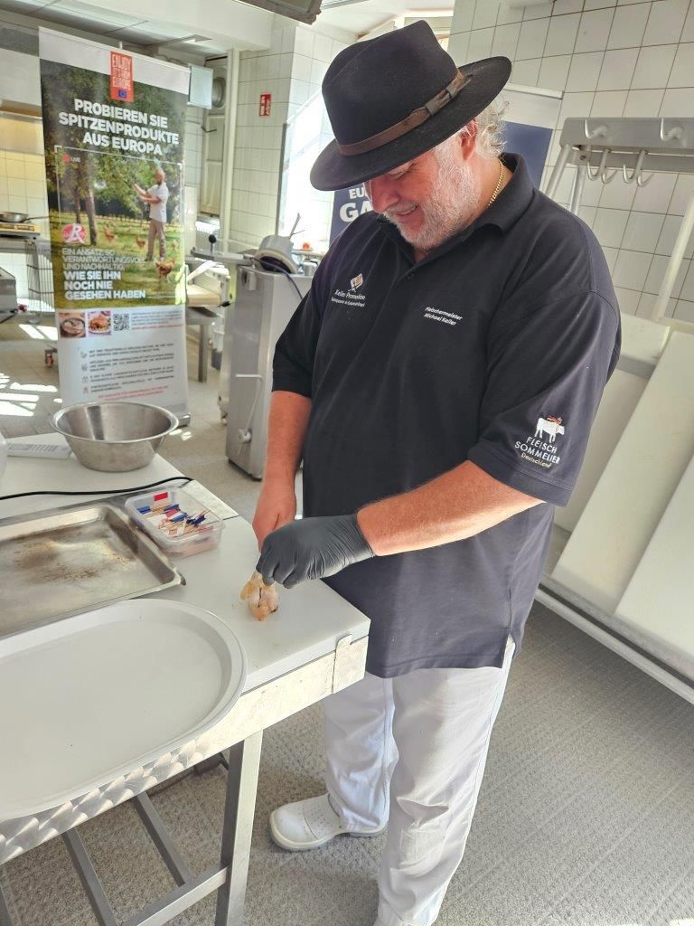 Label Rouge Geflügel vom feinsten - Fleischermeisterkurs der BS03 - Hamburg 05.09.24