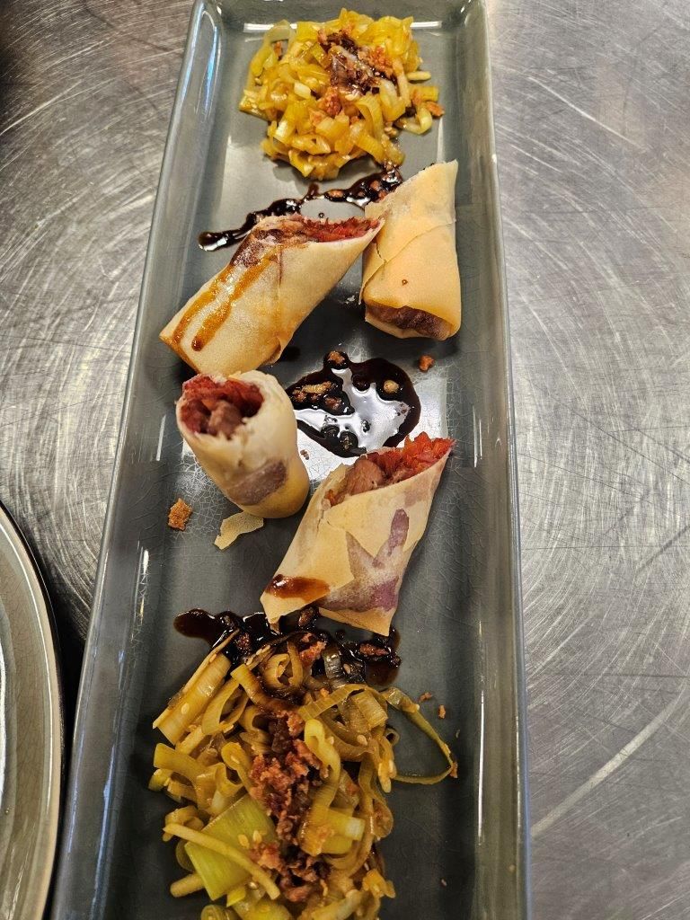 Die frz. Barbarie Ente zu Gast - Köche Oberstufe - Julius Wegeler Schule - Koblenz 10.09.24