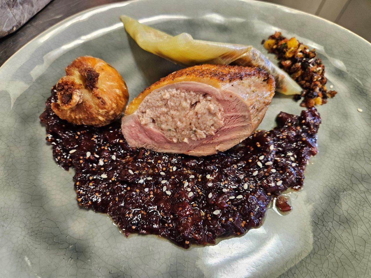 Die frz. Barbarie Ente zu Gast - Köche Oberstufe - Julius Wegeler Schule - Koblenz 10.09.24