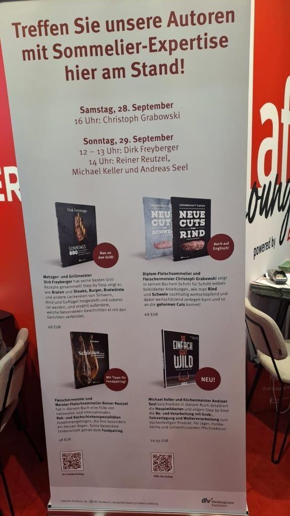 SÜFFA 2024 - Buchvorstellung in der afz Lounge für den DFV - Stuttgart 29.09.24