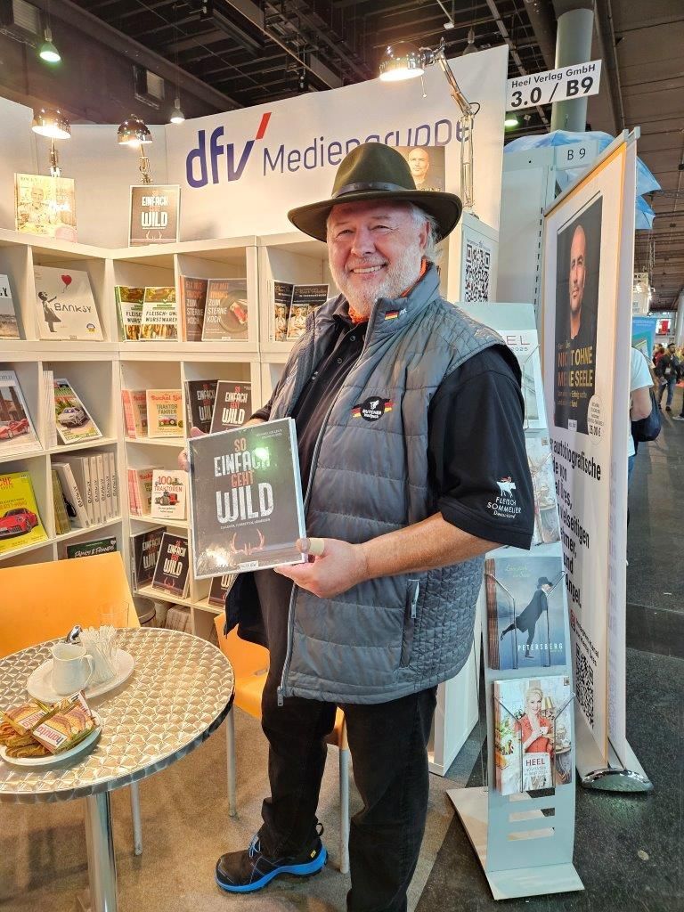 Premiere auf der Buchmesse und Autorenempfang beim DFV - Frankfurt 18.10.24
