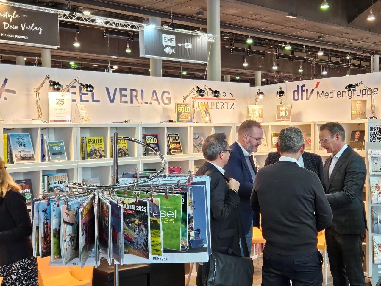 Premiere auf der Buchmesse und Autorenempfang beim DFV - Frankfurt 18.10.24