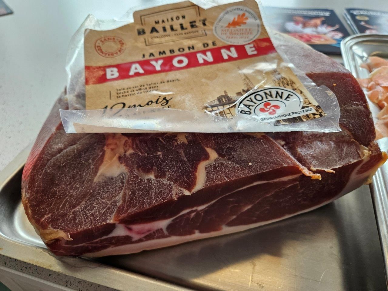 Schinkenstück als Ganzes 