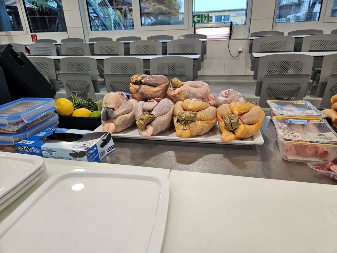 Fleischermeister Kurs - Fleischerschule Heyne - Label Rouge Geflügel - Weiterstadt KW45