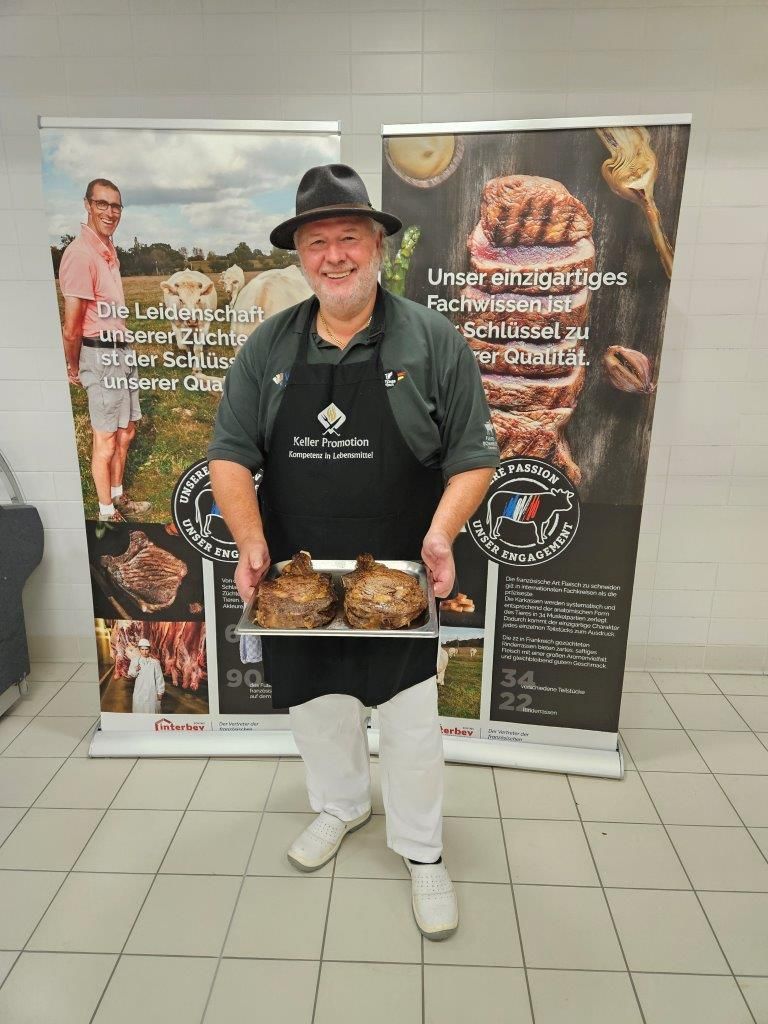 frz. Rindfleisch für angehende Fleischsommelier - Fleischerschule Augsburg 13.11.24