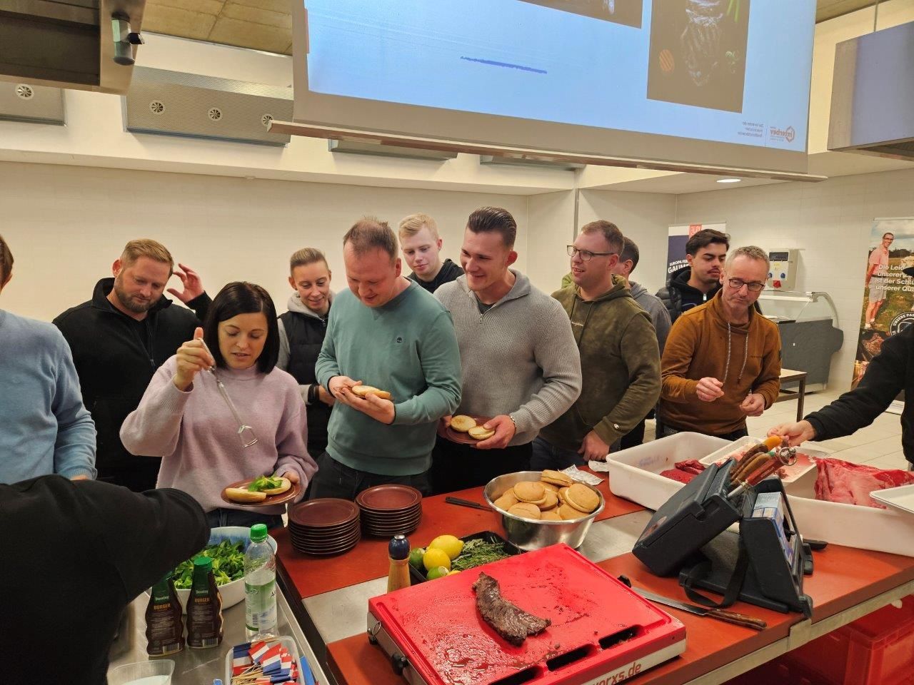 frz. Rindfleisch für angehende Fleischsommelier - Fleischerschule Augsburg 13.11.24