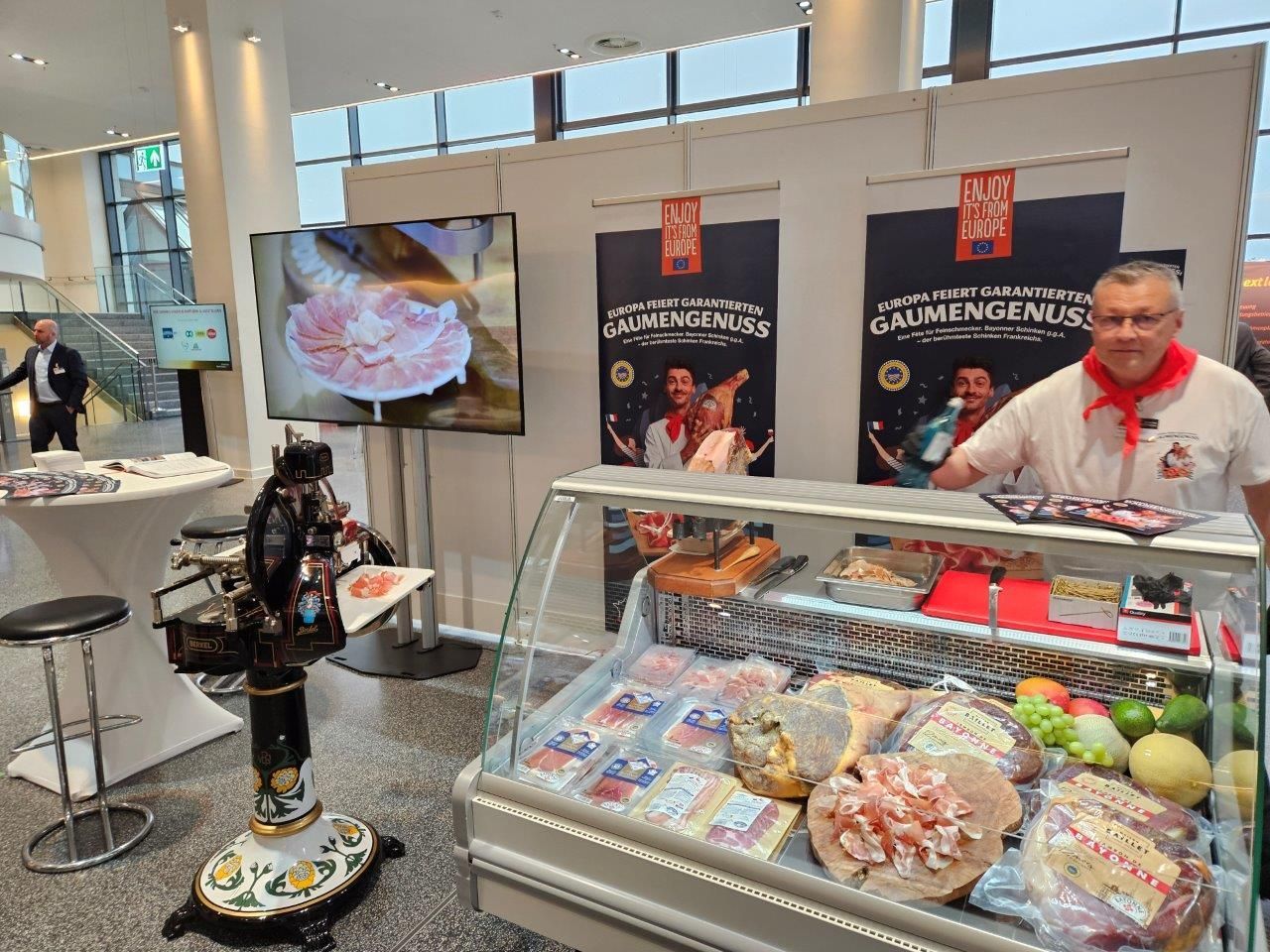 BBQ Wintergrillen im Rahmen des DFK - mit Bayonner Schinken Tapas Hofgut Laubenheimer Höhe - Mainz 26.11.24