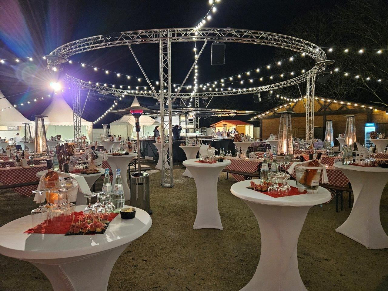 BBQ Wintergrillen im Rahmen des DFK - mit Bayonner Schinken Tapas Hofgut Laubenheimer Höhe - Mainz 26.11.24