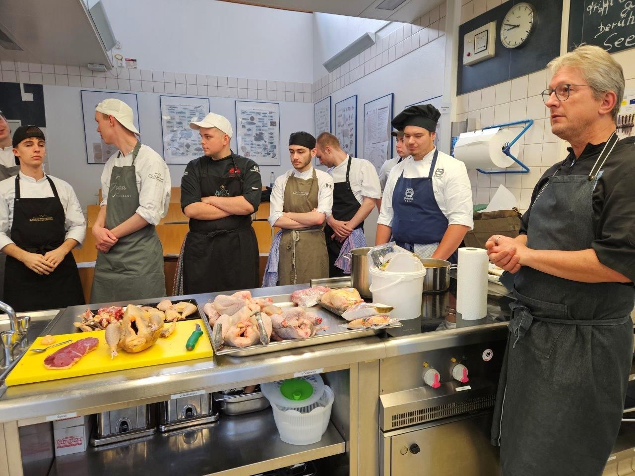 Label Rouge Geflügel - Landesberufsschule Baden-Württemberg Köche Oberstufe - Bad Überkingen 03.12.24