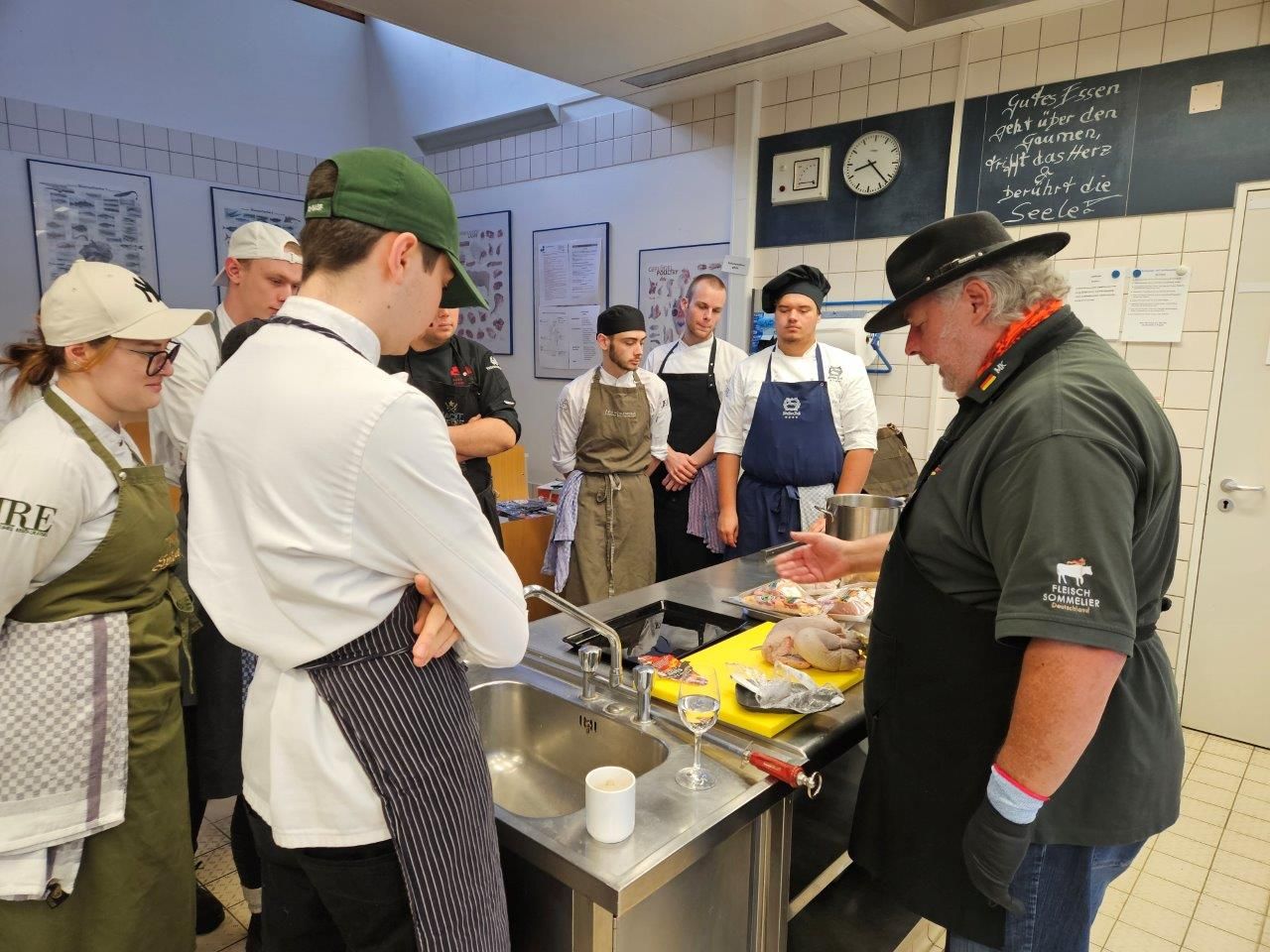 Label Rouge Geflügel - Landesberufsschule Baden-Württemberg Köche Oberstufe - Bad Überkingen 03.12.24
