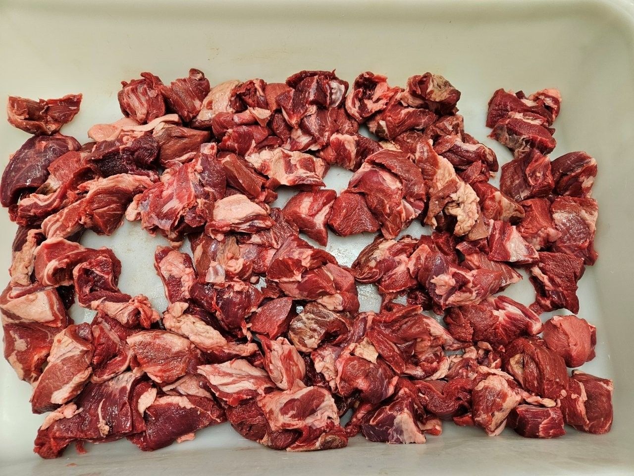 Geschnittenes Fleisch