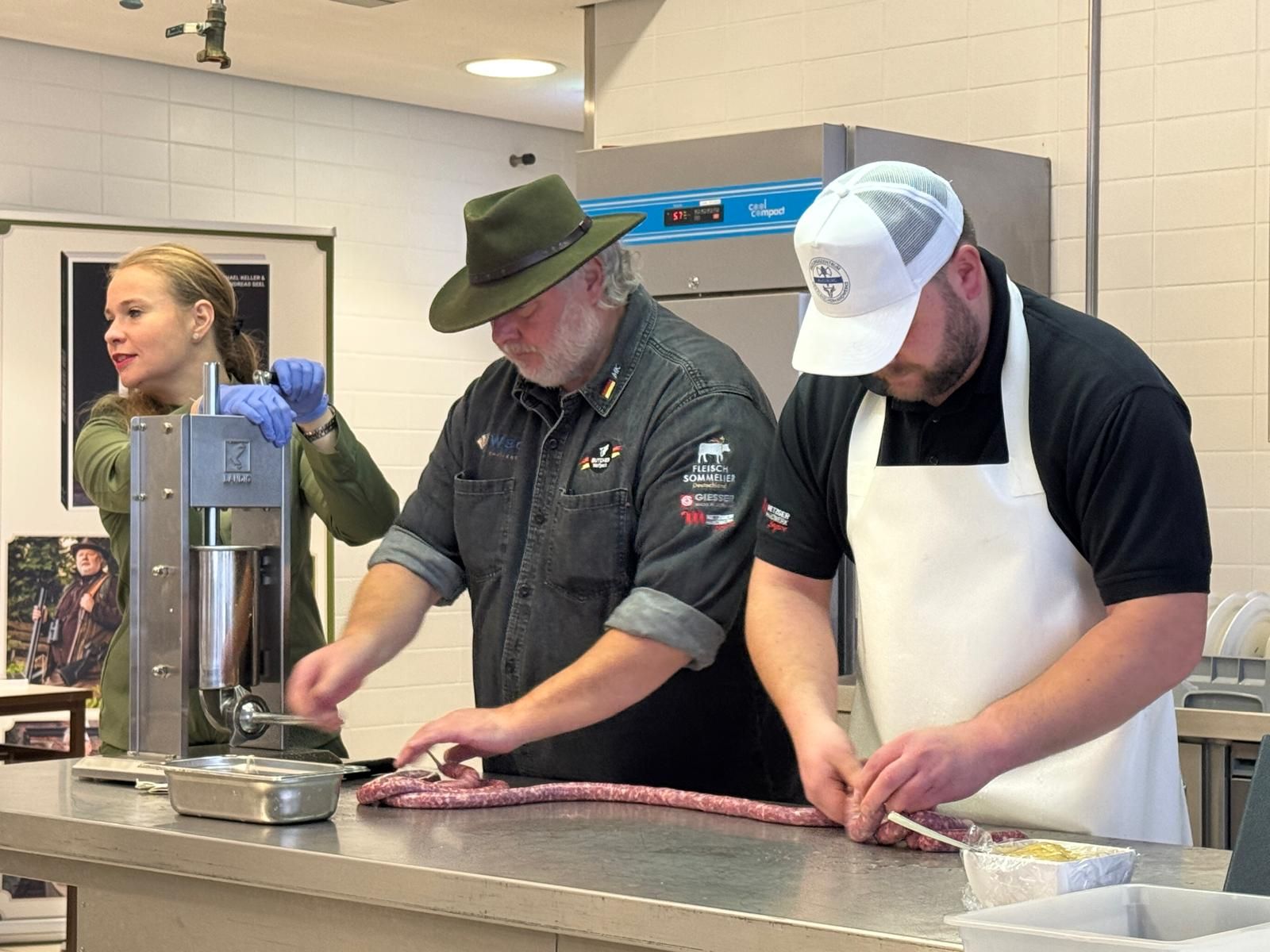 Michael Keller macht Wurst selbst