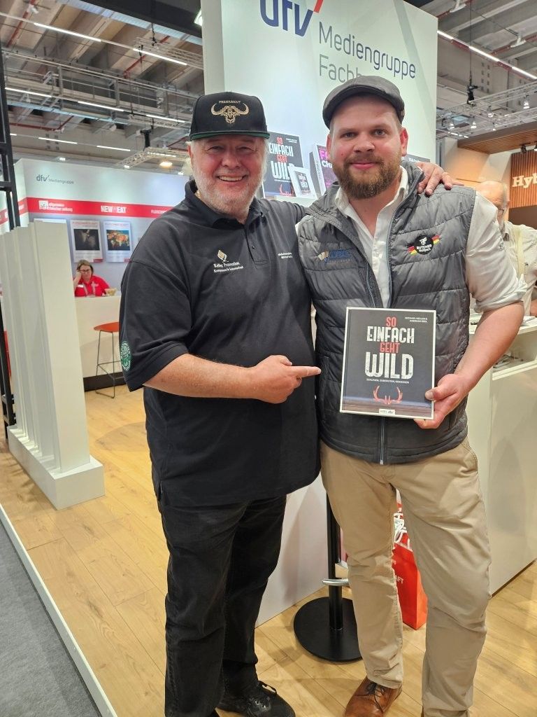 IFFA 2025 unsere Internationale Leitmesse - mit dem Wildbuch am DFV Stand - Frankfurt 03. - 05-05-25