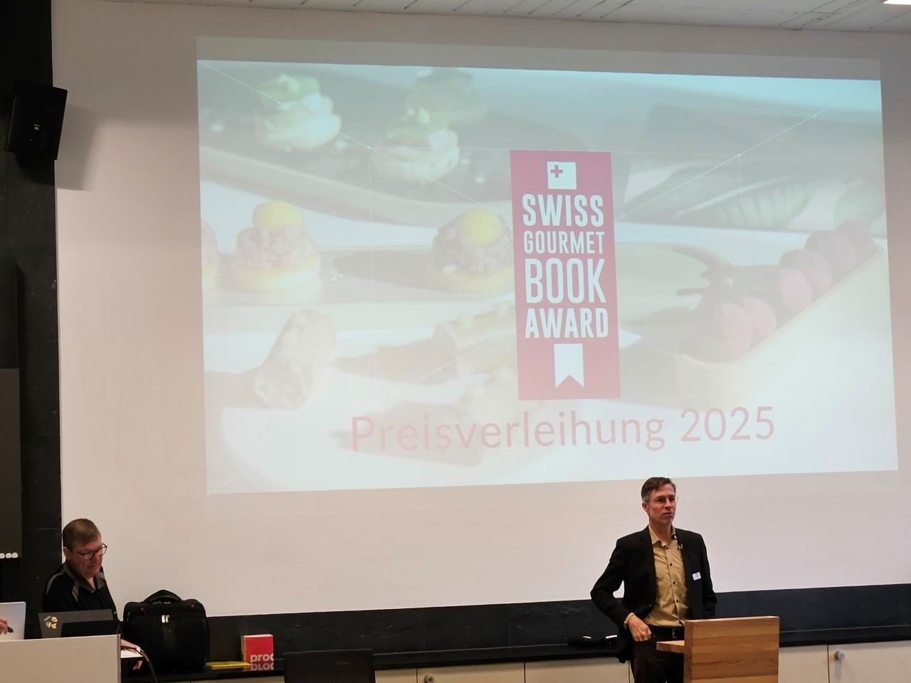Wandprojektion Einer Preisverleihung