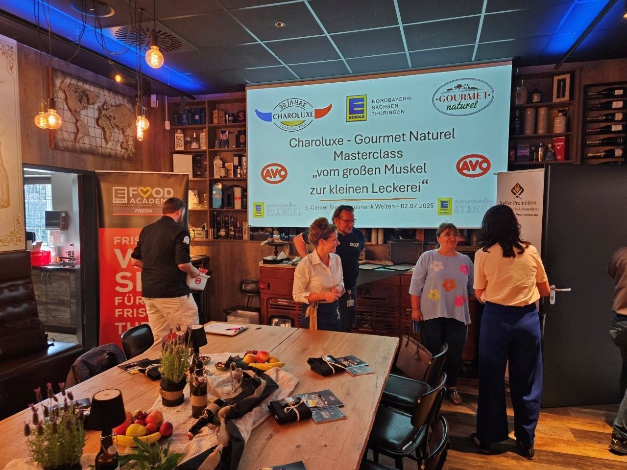 Masterclass Charoluxe & Gourmet Naturel - Edeka Norbayern - Kulinarikwelten Edeka Stengel - Fürth 02.07.25 