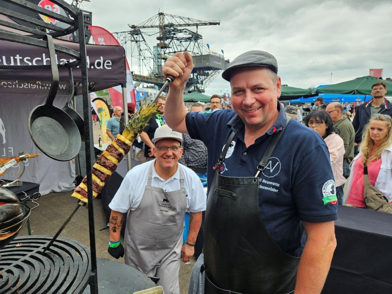 Deutsche Grillmeisterschaft der GBA - Fleischsommelier Deutschland e.V. vor Ort - Ferropolis 26. - 27.07.25
