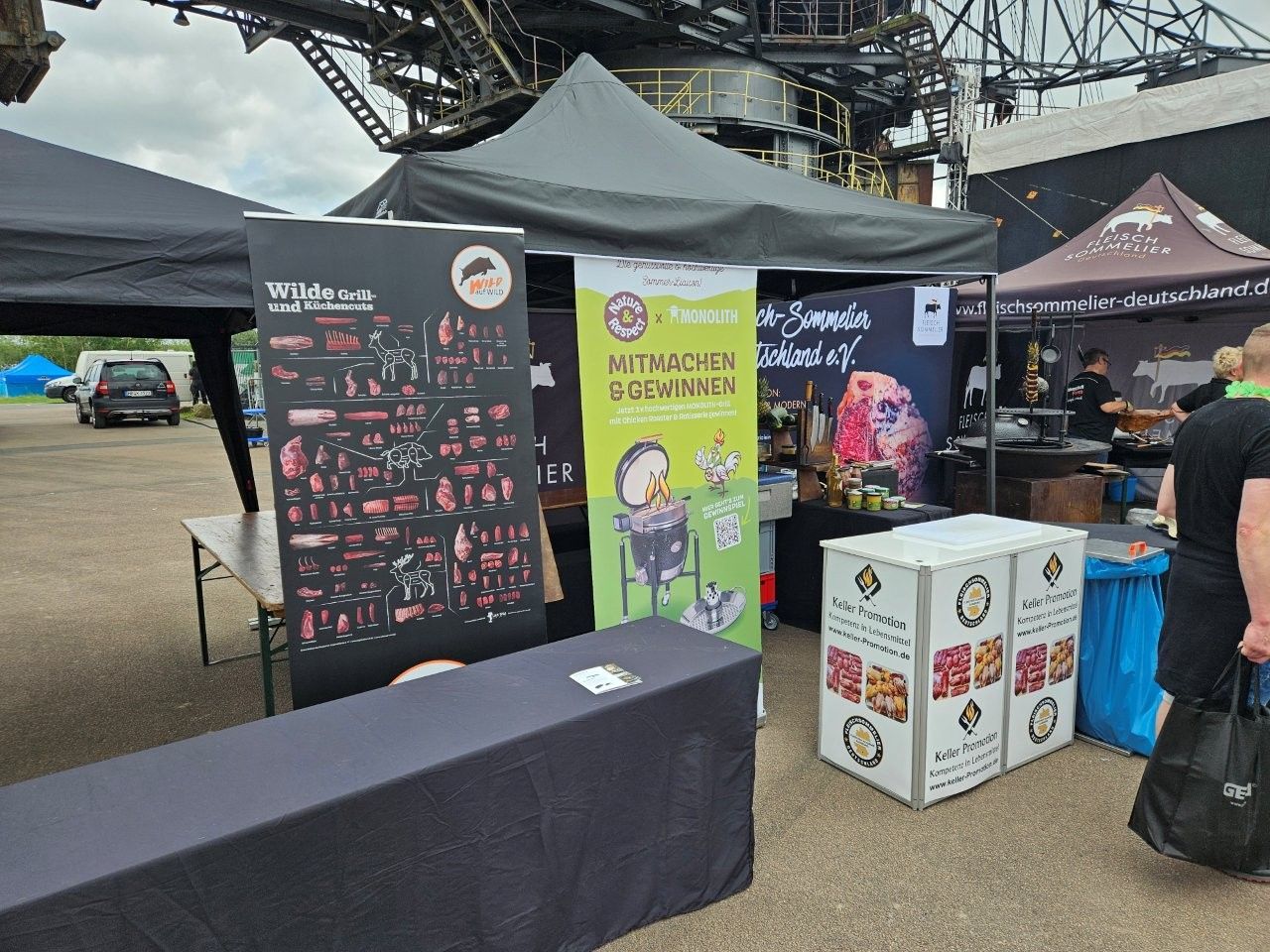 Deutsche Grillmeisterschaft der GBA - Fleischsommelier Deutschland e.V. vor Ort - Ferropolis 26. - 27.07.25