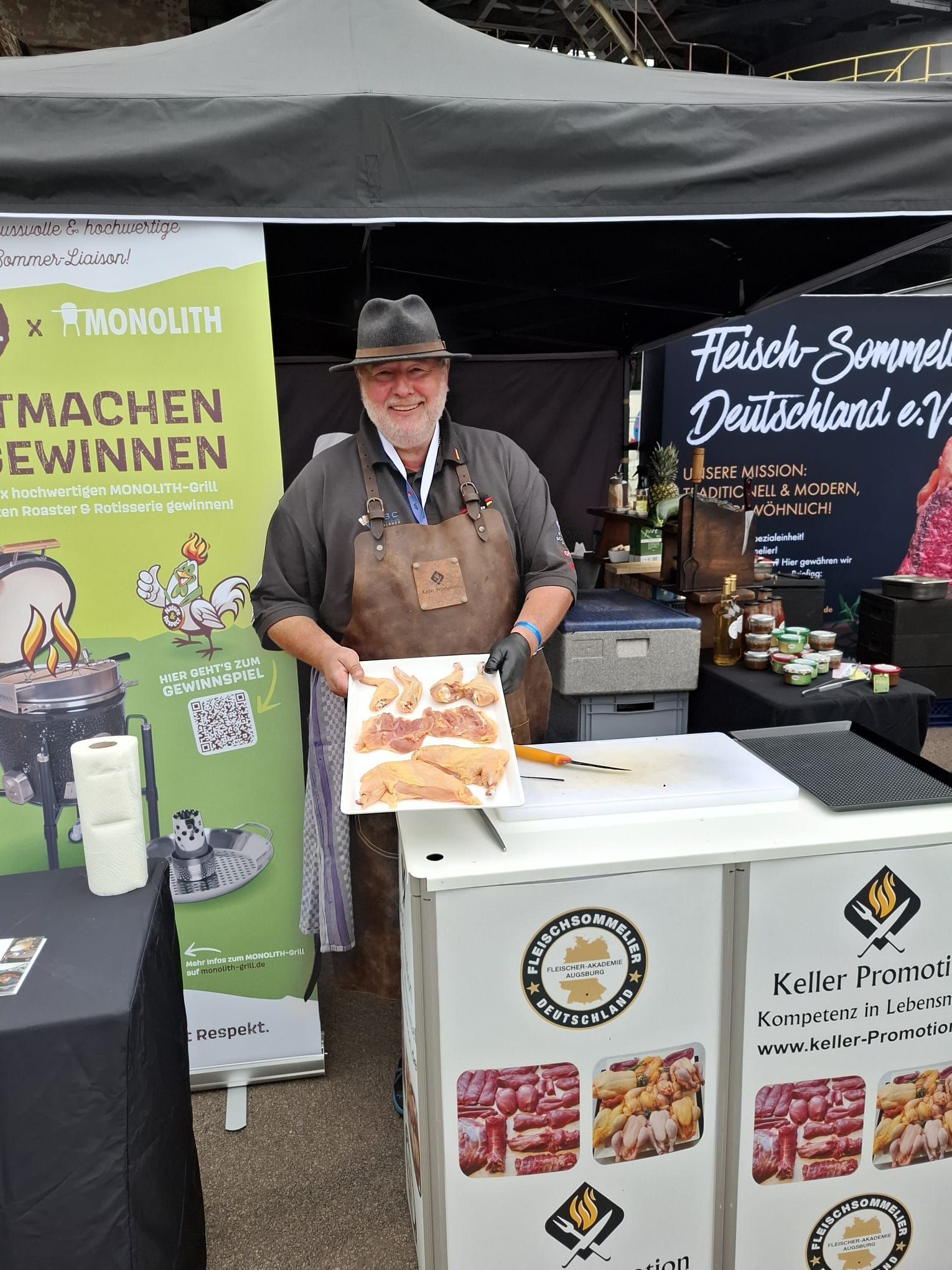 Deutsche Grillmeisterschaft der GBA - Fleischsommelier Deutschland e.V. vor Ort - Ferropolis 26. - 27.07.25
