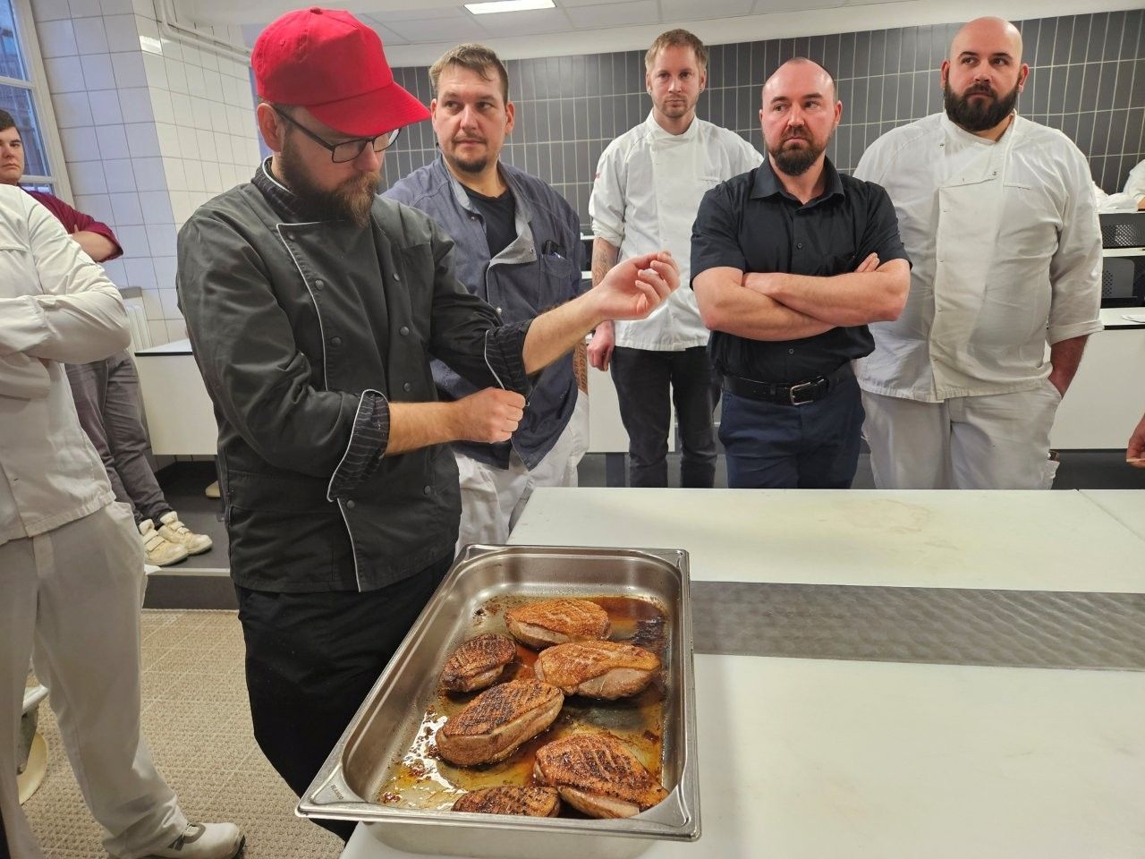 frz. Barbarie Ente - Fleischermeisterkurs der Fleischerschule - Hamburg 10.01.25