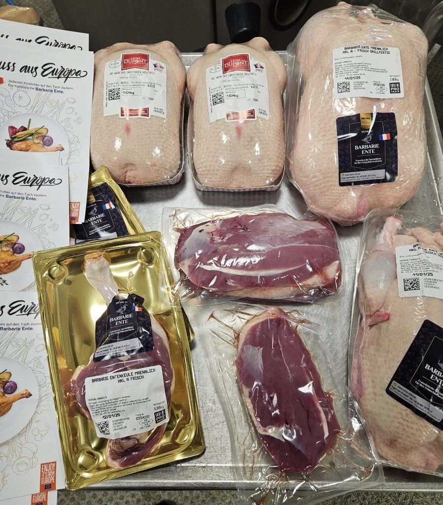 frz. Barbarie Ente - Fleischermeisterkurs der Fleischerschule - Hamburg 10.01.25