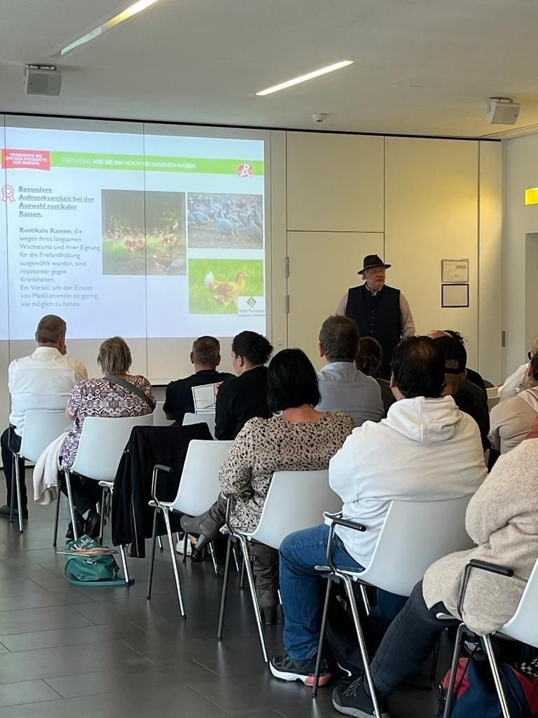 Nachhaltigkeit von Geflügel – am Beispiel „Label Rouge“ – Rheinstetten 19.09.23