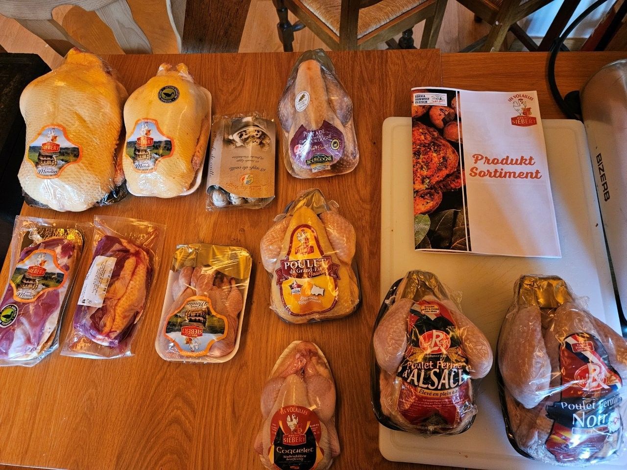 Exkursion - Workshop - Freilandgeflügel Label Rouge und Spezialitäten - Edeka Südwestfleisch Fachber