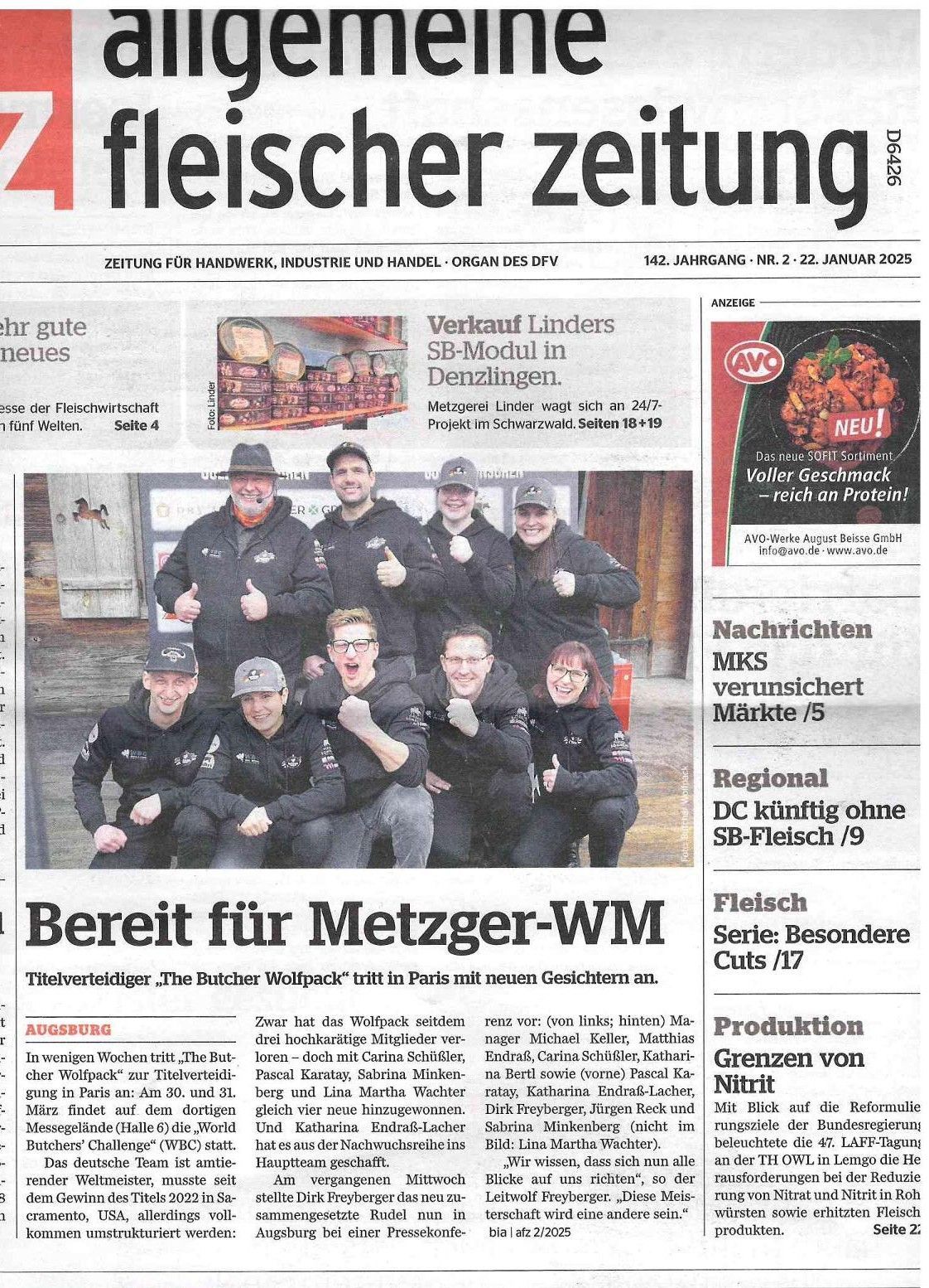 Zeitungsartikel 