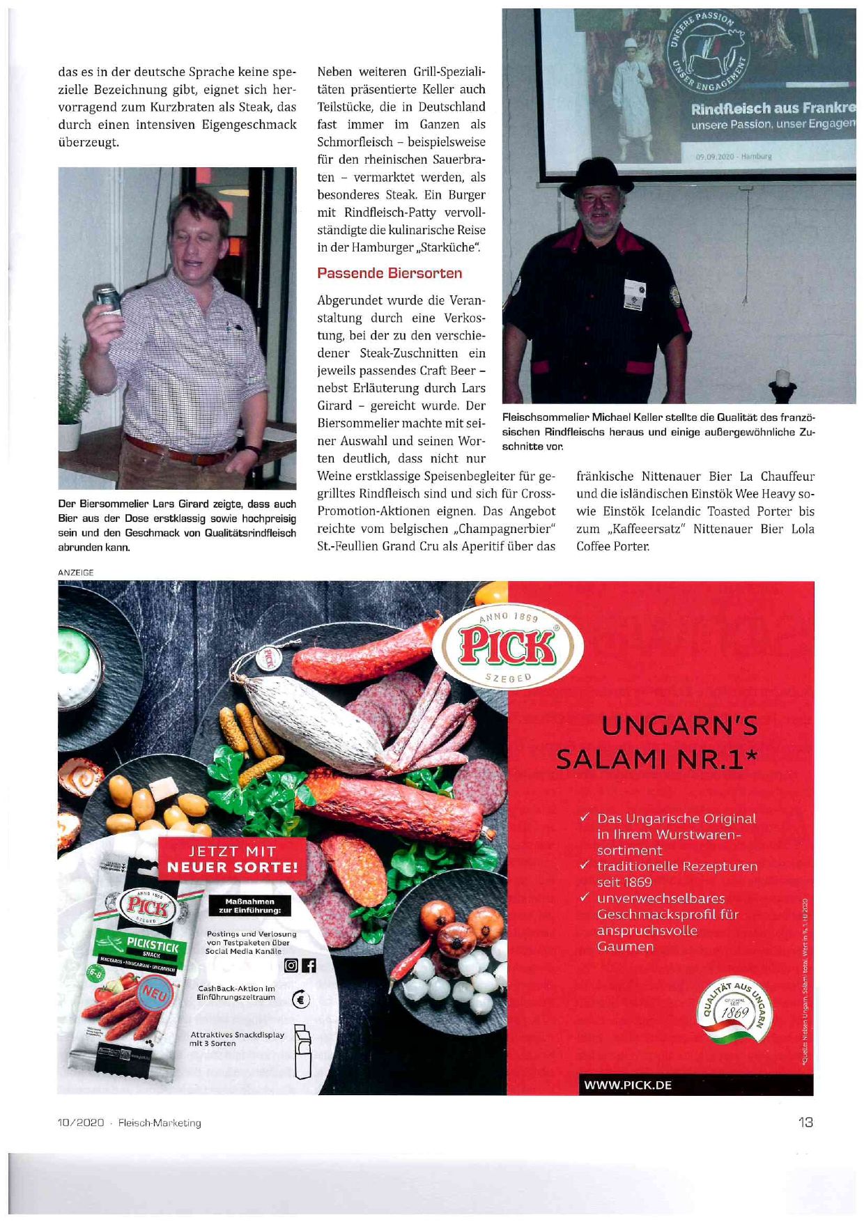 Pressestimmen | Keller Promotion