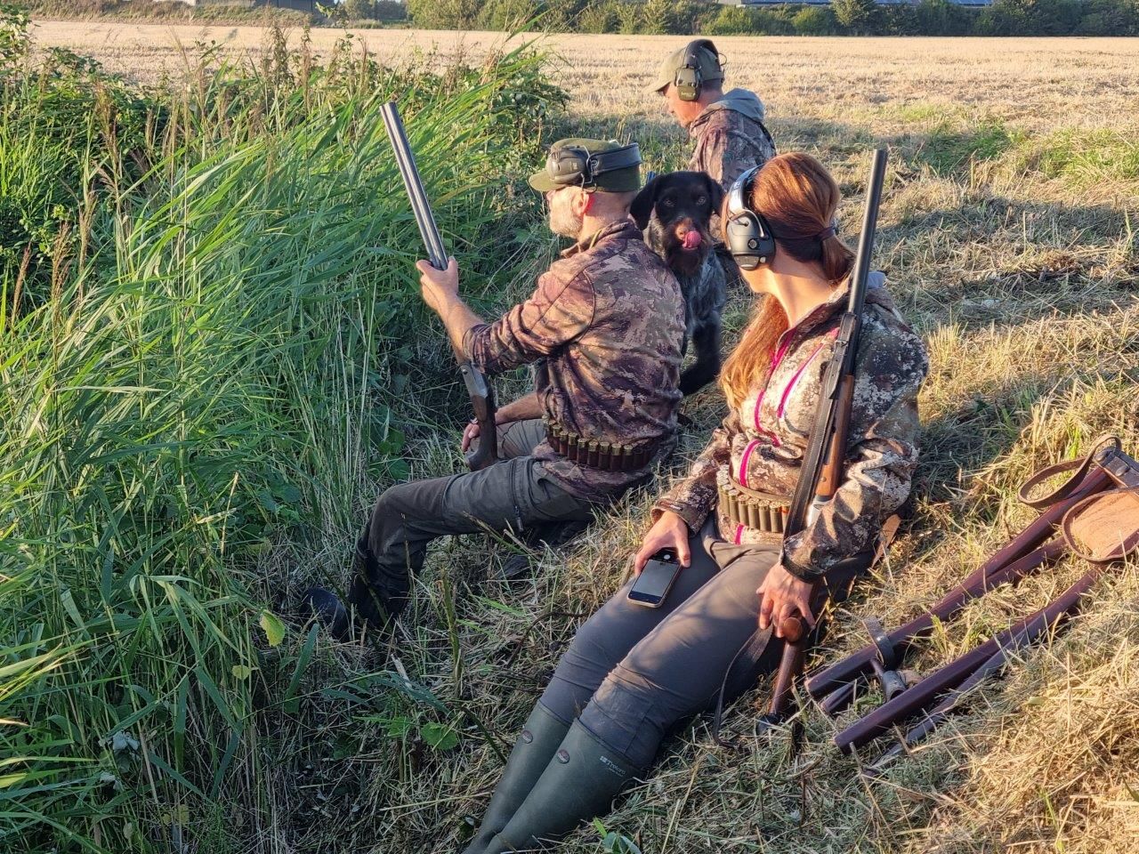Ganz viel Arbeit mit den Gänsen – Jagdschulung in Lütetsburg am Deich 12.09.23