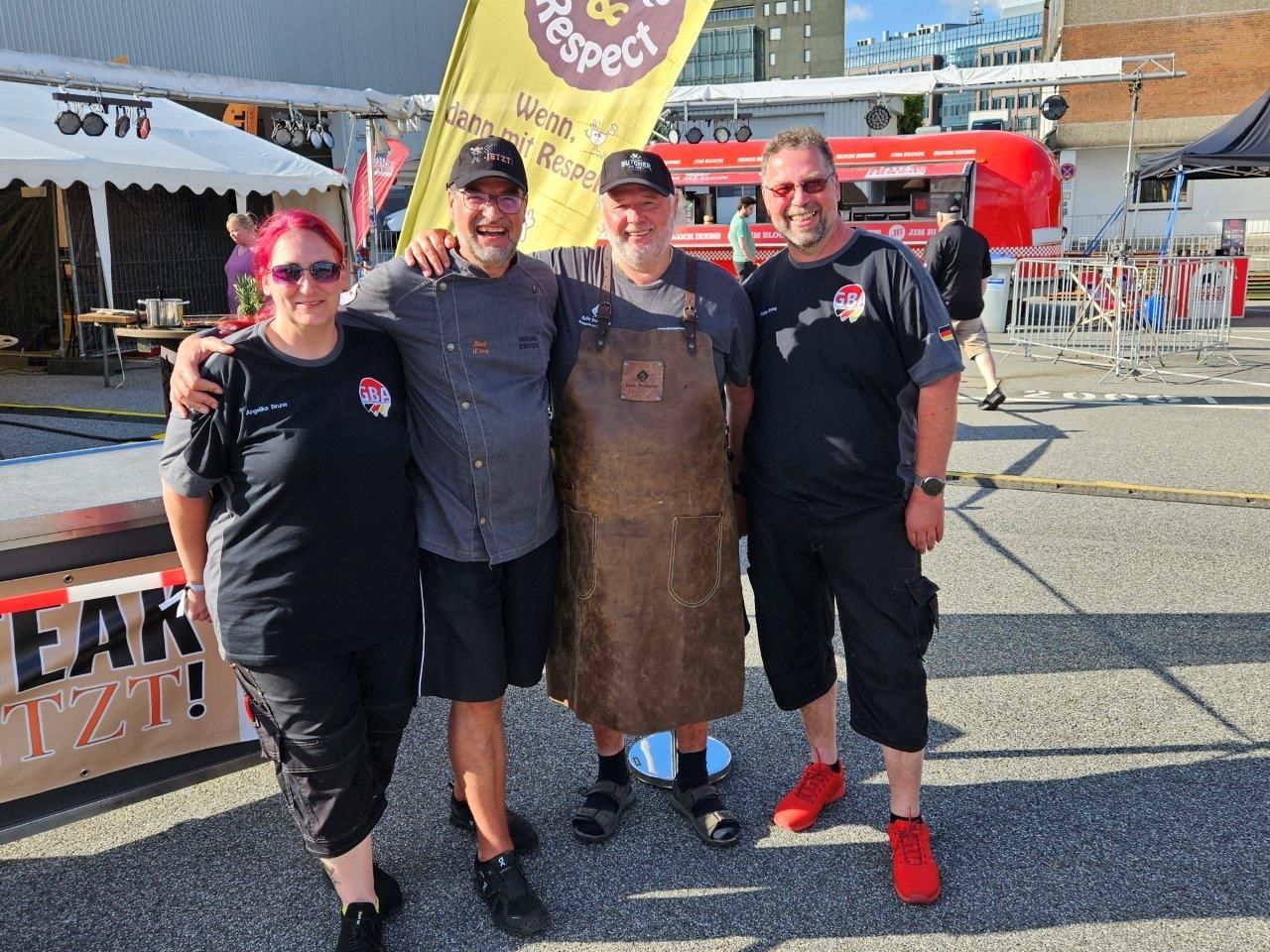 Harley Days und BBQ Court - Fleischsommelier Deutschland e.V. - mit Freilandhähnchen - Hamburg 28. - 30.06.24