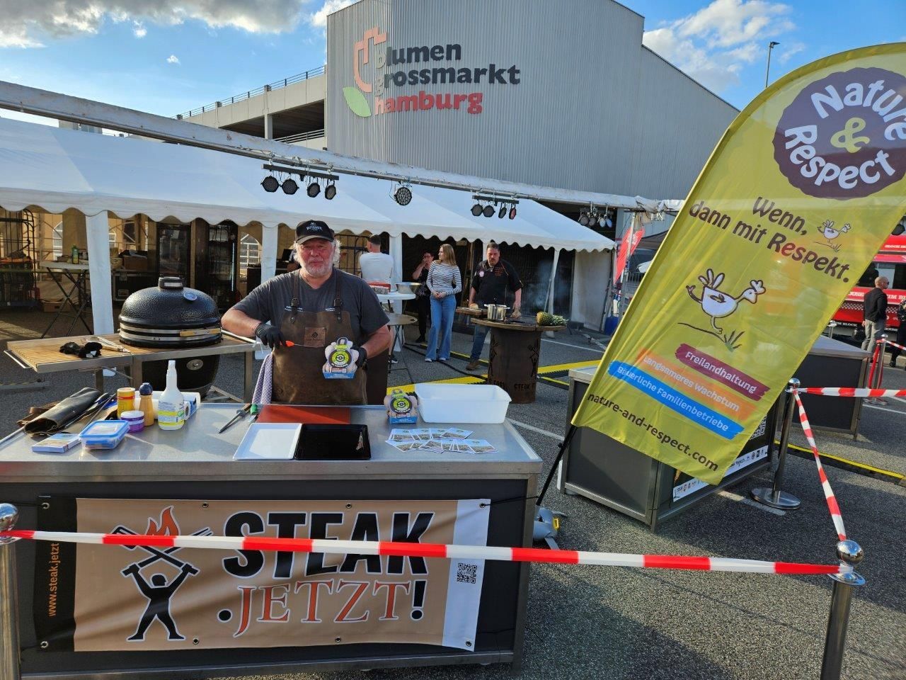 Harley Days und BBQ Court - Fleischsommelier Deutschland e.V. - mit Freilandhähnchen - Hamburg 28. - 30.06.24