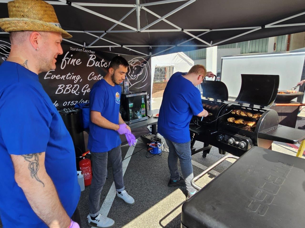 Harley Days und BBQ Court - Fleischsommelier Deutschland e.V. - mit Freilandhähnchen - Hamburg 28. - 30.06.24
