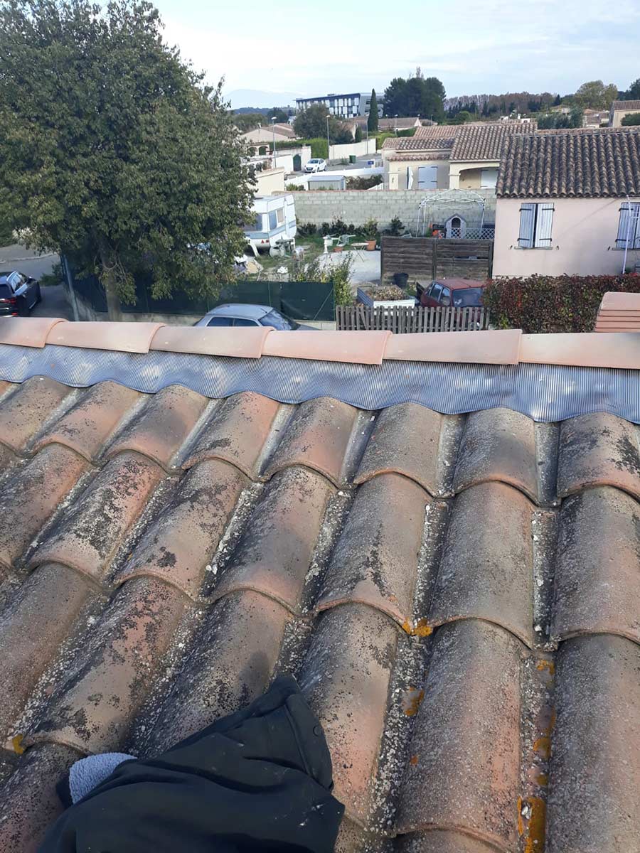 Nettoyage de toiture