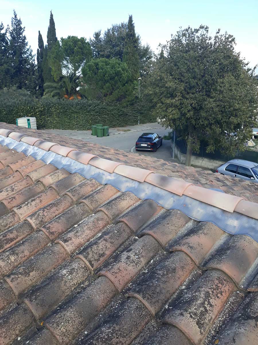 Nettoyage de toiture autre plan