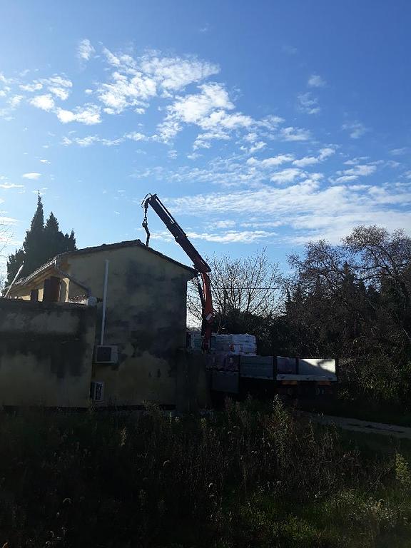 Photo de treillage sur un toit