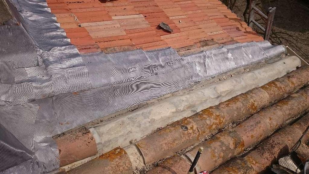 Photo d'une isolation de toiture