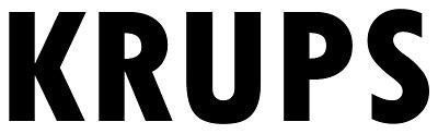 Logo KRUPS en lettres noires et grasses.