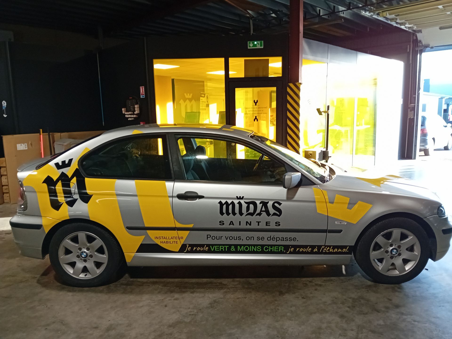 décoration simple midas coté