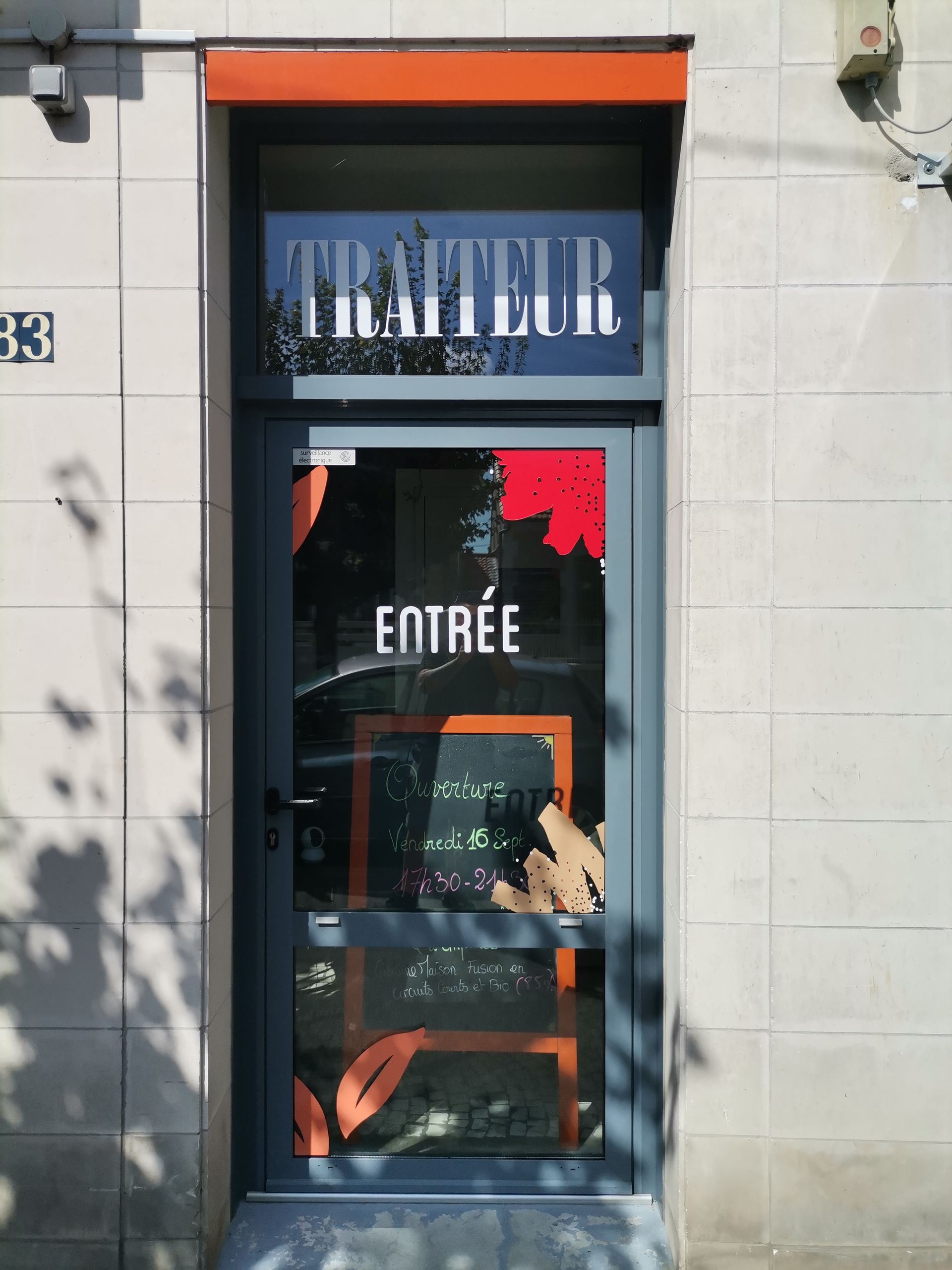 vitrophanie décorative